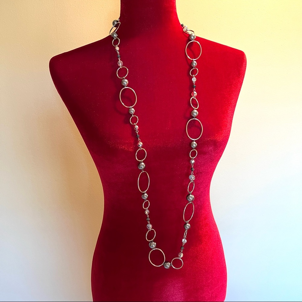 Lia Sophia Alpine Cut Crystal necklace